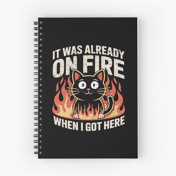 Item preview, It Was ALready On Fire When I Got Here Firefighter Fireman Funny  designed and sold by sols.