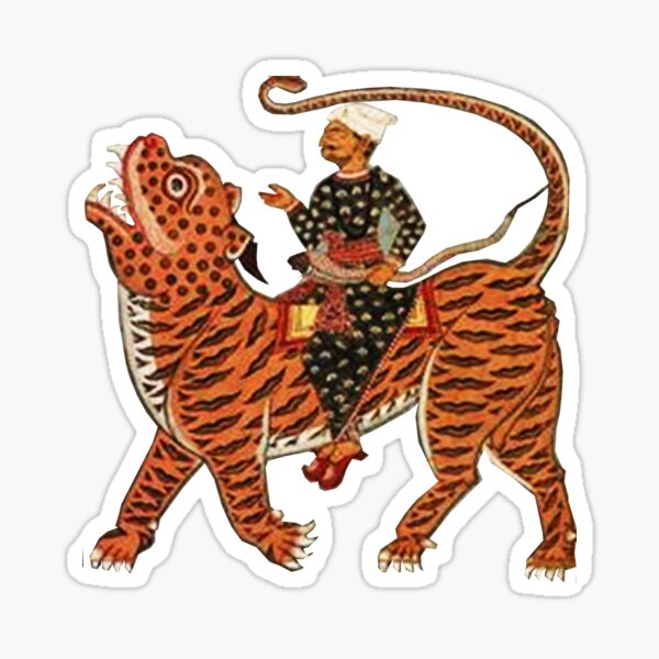 Riding the Tiger Sticker