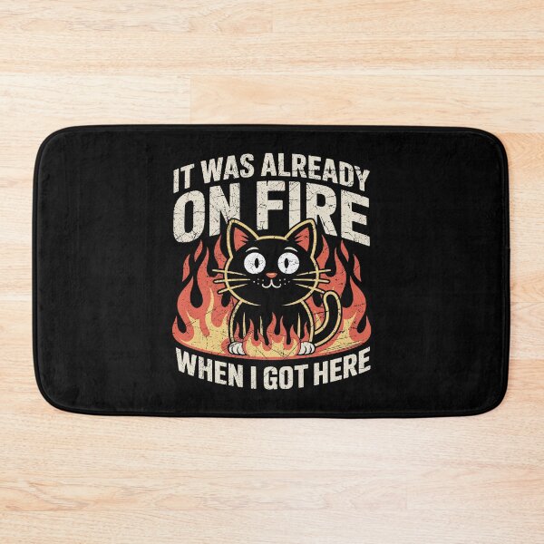 Item preview, It Was ALready On Fire When I Got Here Firefighter Fireman Funny  designed and sold by sols.