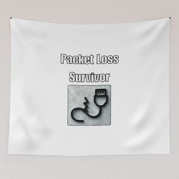 Item preview, Packet Loss Survivor designed and sold by SGT Goldfish.