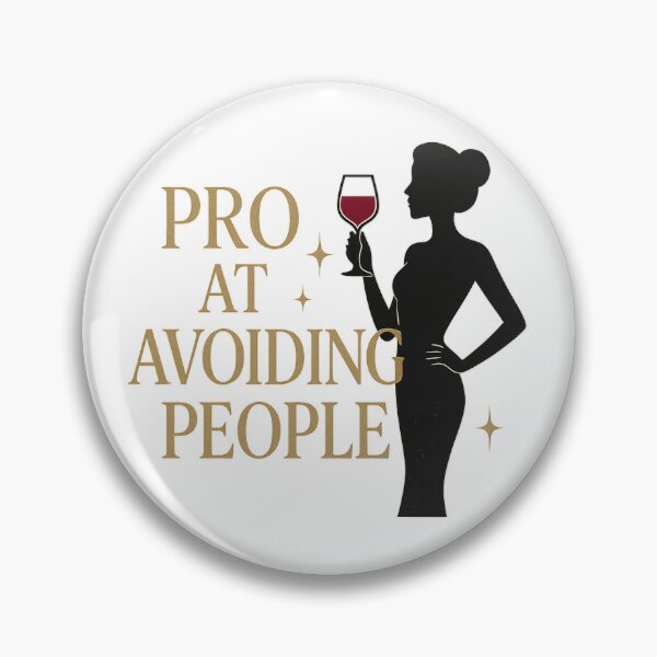 Item preview, Pro at Avoiding People (transparent) designed and sold by shirttherapy.