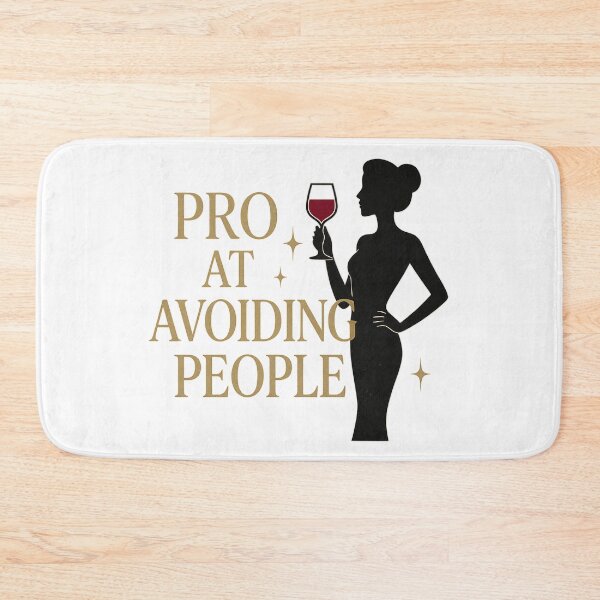 Item preview, Pro at Avoiding People (transparent) designed and sold by shirttherapy.