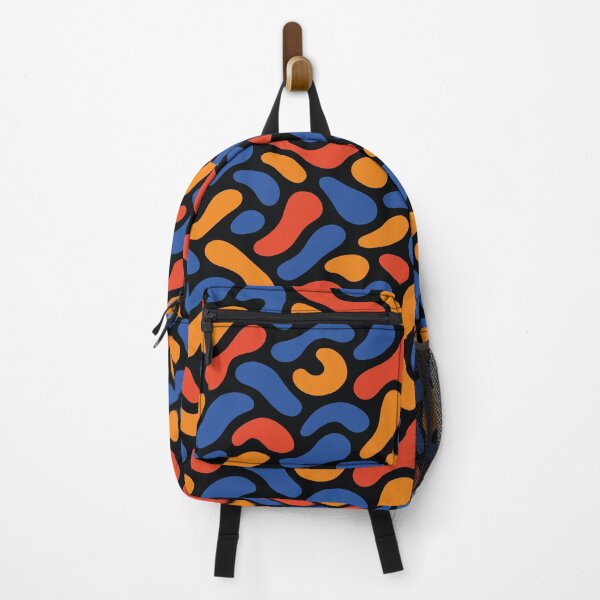 Item preview, Jelly Bean Pattern in Orange Blue Yellow designed and sold by Love, Amy.