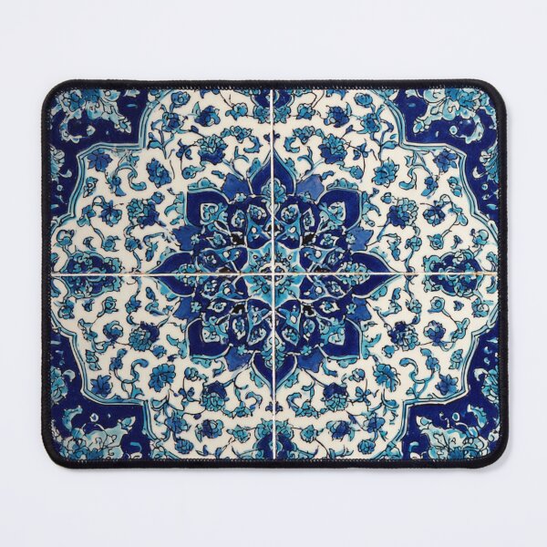 Item preview, Geometric Turkish Tile Arabic Eastern Art Pattern designed and sold by GrinGalore.