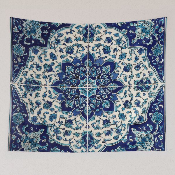 Item preview, Geometric Turkish Tile Arabic Eastern Art Pattern designed and sold by GrinGalore.