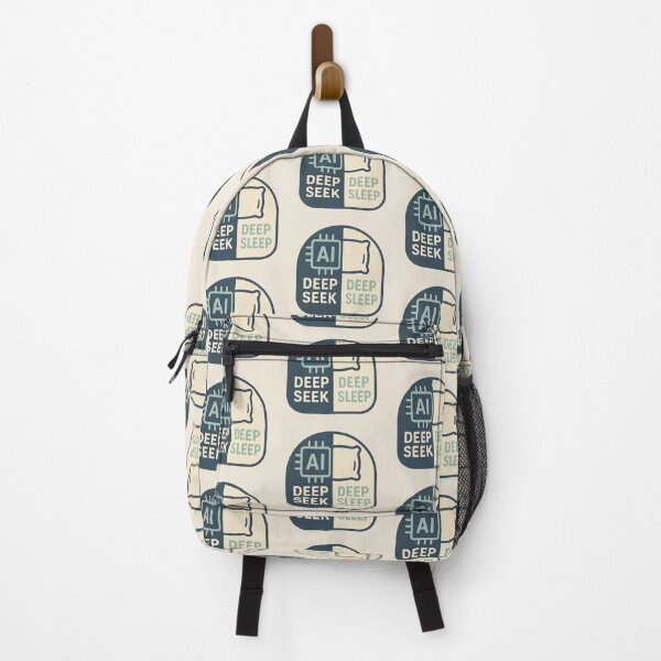 Item preview, Deep Seek / Deep Sleep — AI vs. Nap Meme designed and sold by Bratak.