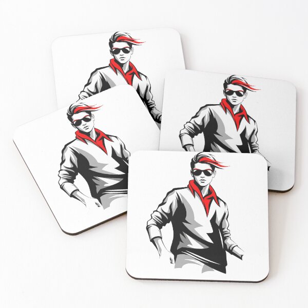 Item preview, Modern Pop Art Portrait with Sunglasses designed and sold by Pikamuu.