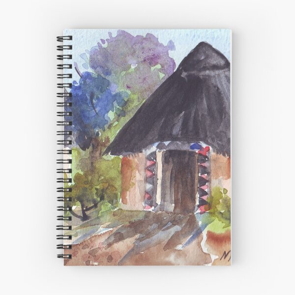 Item preview, Lodge décor - Ndebele huts designed and sold by Maree Clarkson .