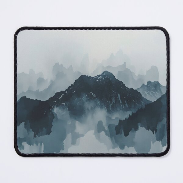 Item preview, Minimalist Foggy Nature Artwork designed and sold by K@raksnalee.