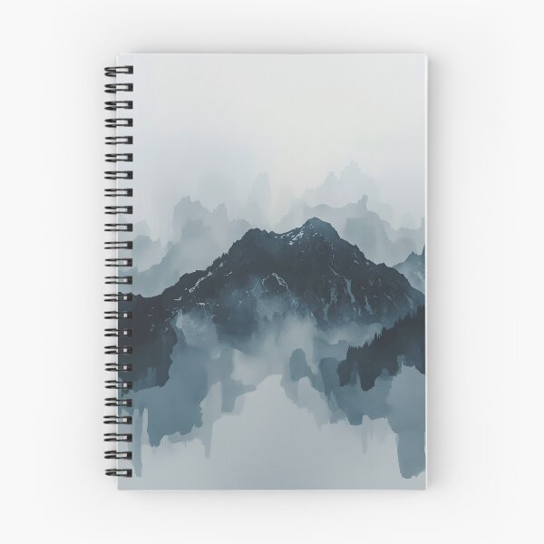 Item preview, Minimalist Foggy Nature Artwork designed and sold by K@Whimsical cottagecore.