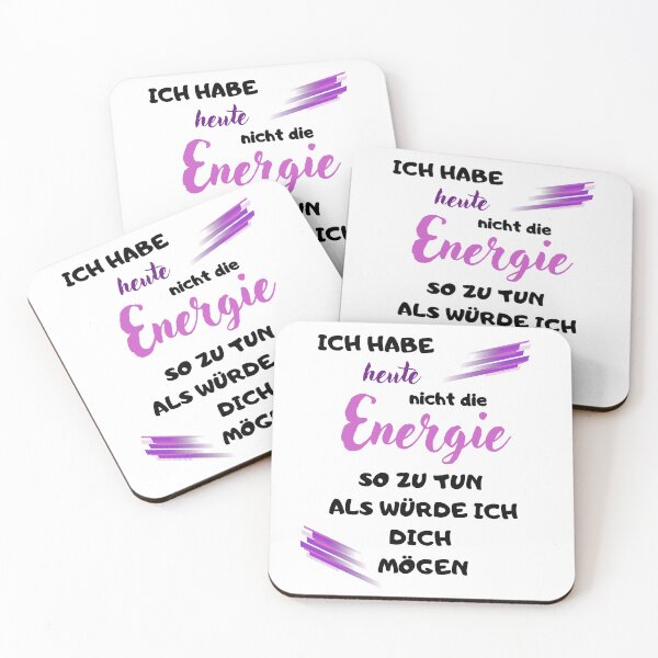 Item preview, “I don’t have the energy today…” – Sarcastic saying – Cheeky statement for every day – Fun design for the office & everyday life designed and sold by MitMopsundHerz Rosinchens_Welt.