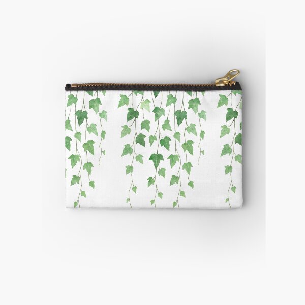 Item preview, Hand-Painted Ivy on the Wall – Green Watercolor Botanical  designed and sold by svarupa.