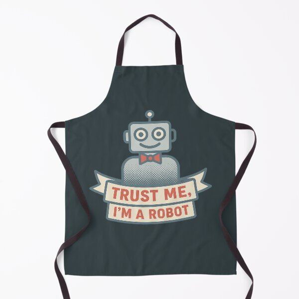 Item preview, Trust Me, I’m A Robot — Vintage Robot Meme designed and sold by Bratak.