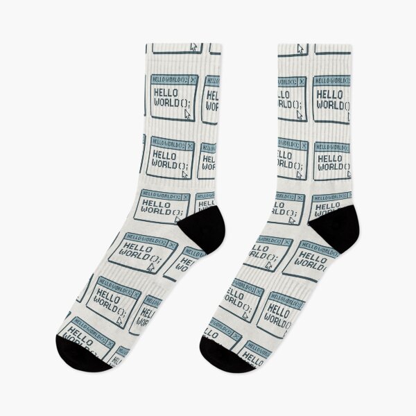 Item preview, HELLO WORLD(); —Vintage OS Coding Window designed and sold by Bratak.