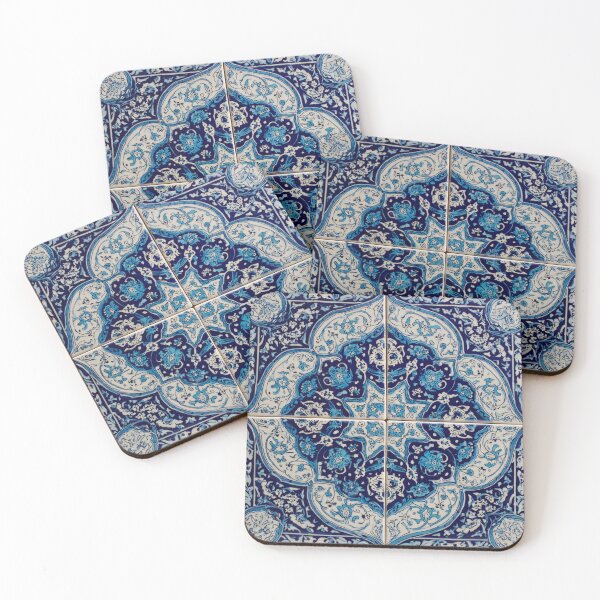 Item preview, Geometric Turkish Tile Arabic Oriental Art Pattern designed and sold by GrinGalore.