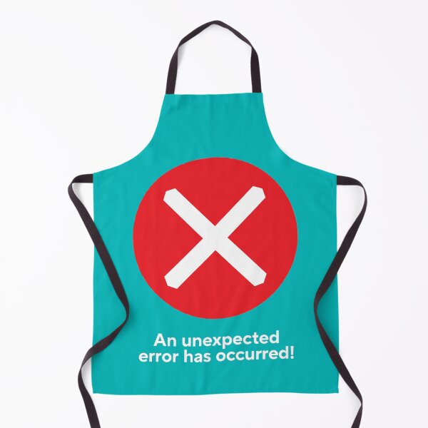 Item preview, An unexpected error designed and sold by zebrafactory.