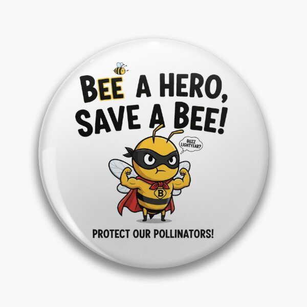 Item preview, Bee a Hero, Save a Bee! designed and sold by ART-POD-PL.