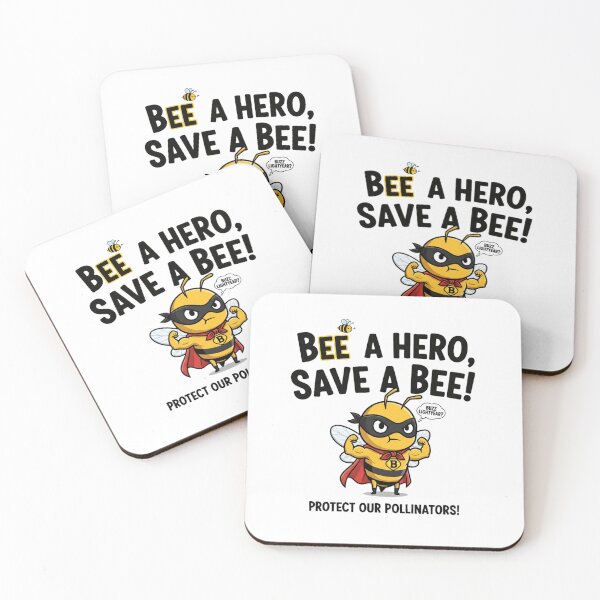 Item preview, Bee a Hero, Save a Bee! designed and sold by ART-POD-PL.