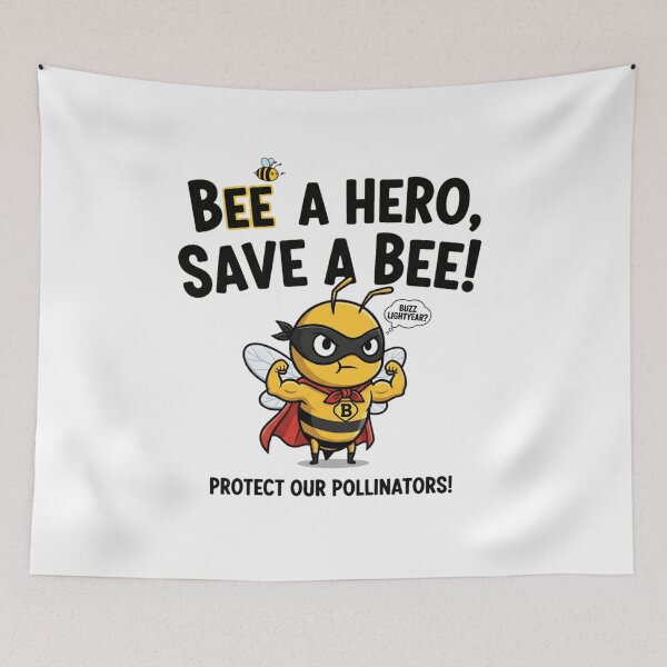 Item preview, Bee a Hero, Save a Bee! designed and sold by ART-POD-PL.