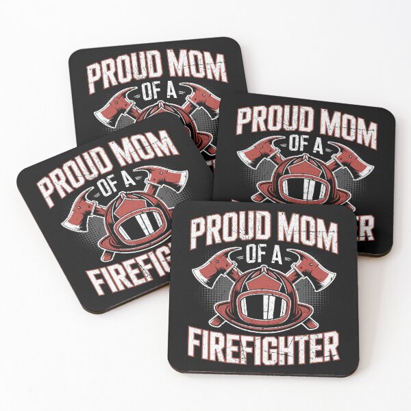 Item preview, Proud Mom Of a  Firefighter Fireman  designed and sold by sols.