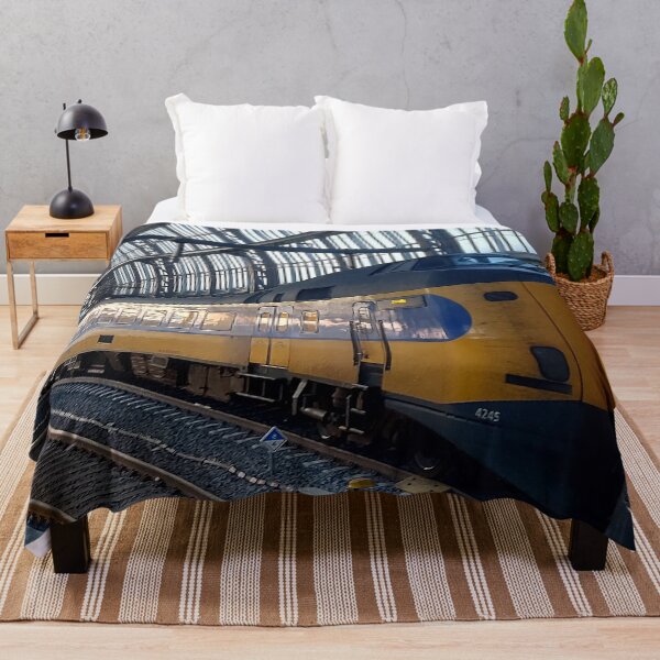 Item preview, Long Distance Train Waiting to Leave designed and sold by hajarsdeco.