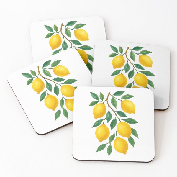 Item preview, Hand-Painted Lemon – Yellow Watercolor Fruit designed and sold by svarupa.