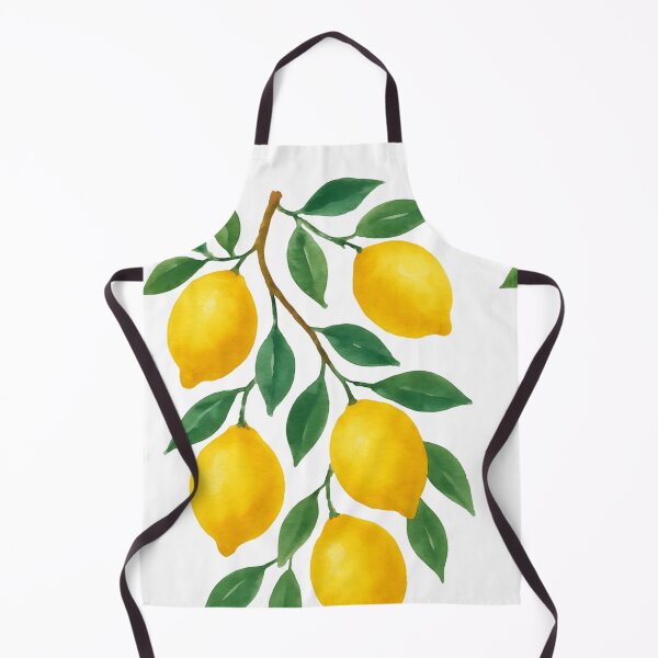Item preview, Hand-Painted Lemon – Yellow Watercolor Fruit designed and sold by svarupa.