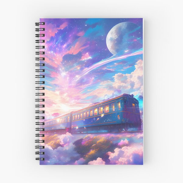 Item preview, Surreal Cloud Railway Fantasy designed and sold by Sozuloz.