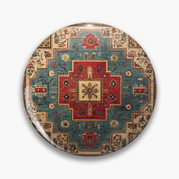 Item preview, Antique Persian Oriental Carpet Pattern designed and sold by GrinGalore.