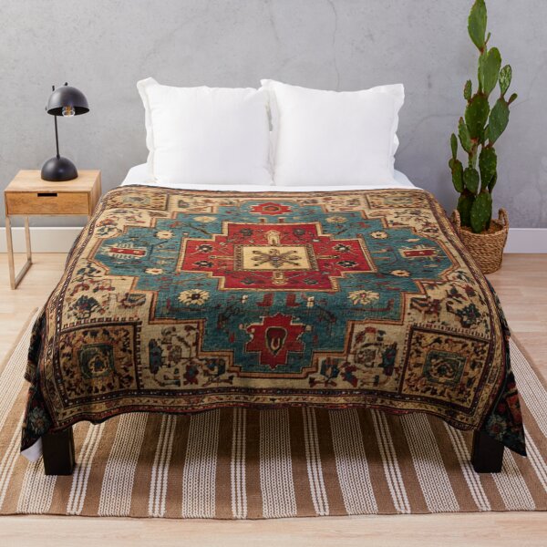 Item preview, Antique Persian Oriental Carpet Pattern designed and sold by GrinGalore.