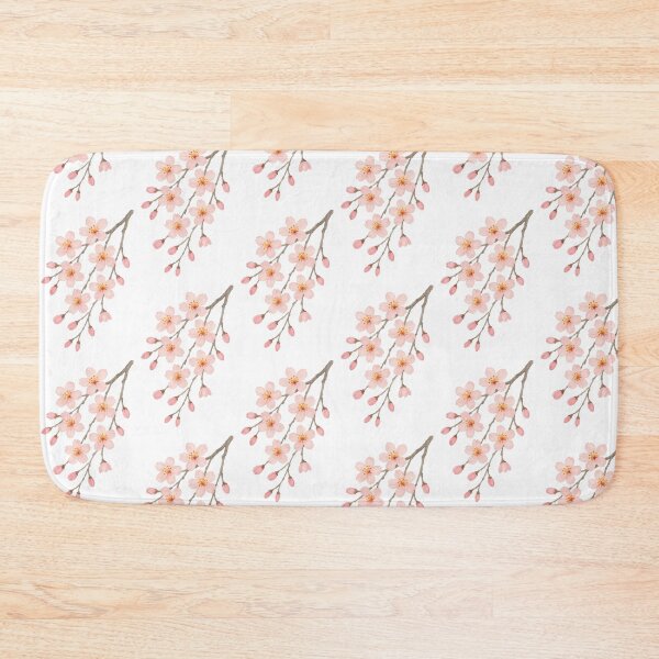 Item preview, Hand-Painted Cherry Blossom – Pink Watercolor Floral  designed and sold by svarupa.