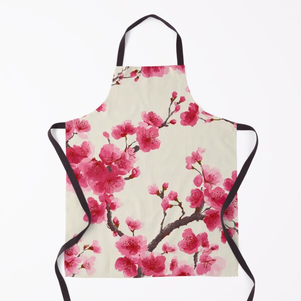 Item preview, Beige Pink Cherry Blossom Pattern designed and sold by GrinGalore.