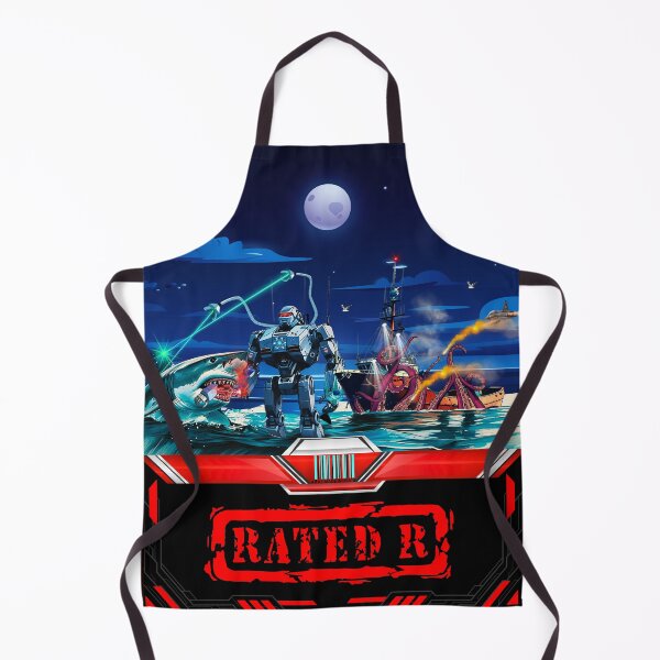 Item preview, Atomic Robot VS Mega Shark, Sea Battle Rated R Movie designed and sold by RodimusG1Art.