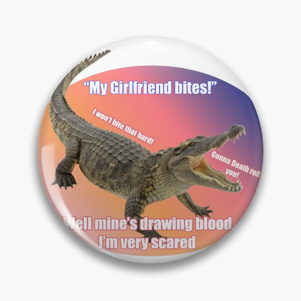 Item preview, Girlfriend gator designed and sold by Bad-Thrift-Bags.