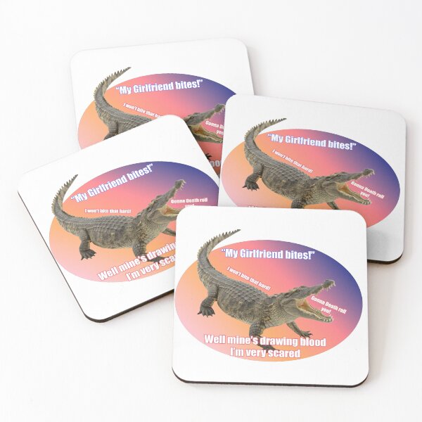 Item preview, Girlfriend gator designed and sold by Bad-Thrift-Bags.