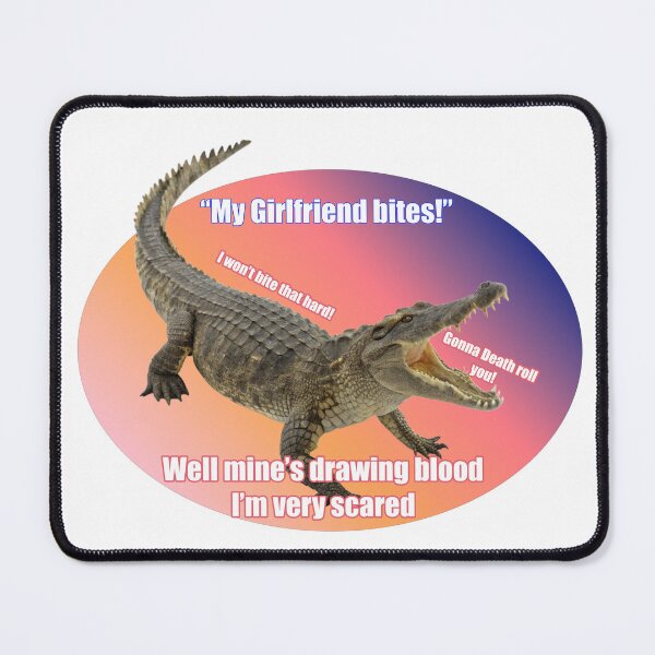 Item preview, Girlfriend gator designed and sold by Bad-Thrift-Bags.