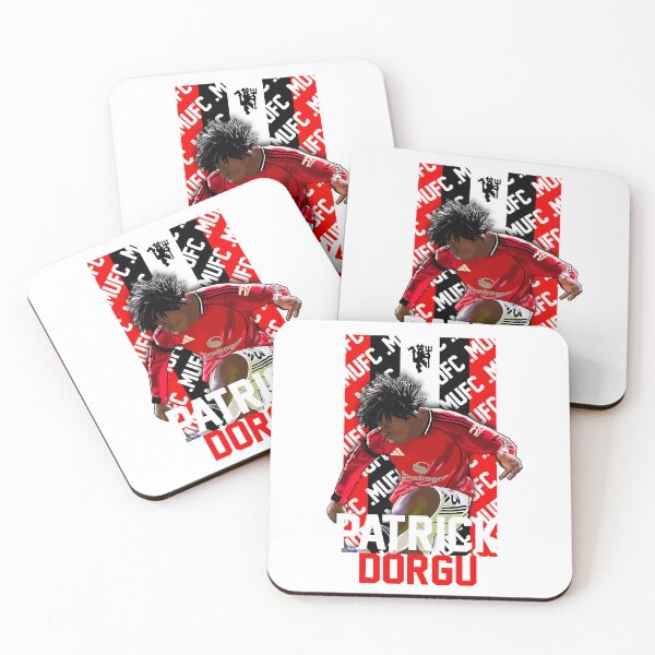 Item preview, Patrick Dorgu – Manchester United Prodigy Art designed and sold by GrizzlyCollective.