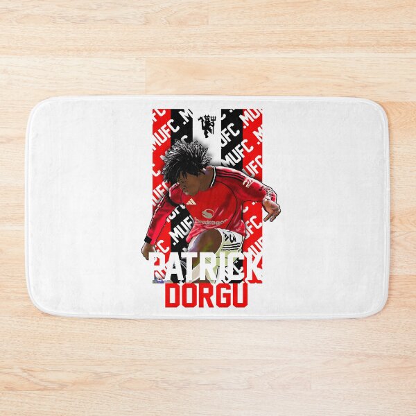 Item preview, Patrick Dorgu – Manchester United Prodigy Art designed and sold by GrizzlyCollective.