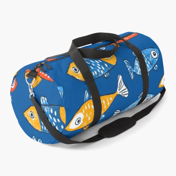 Item preview, Funny Fish Retro Sea Pattern designed and sold by SecretDicer.
