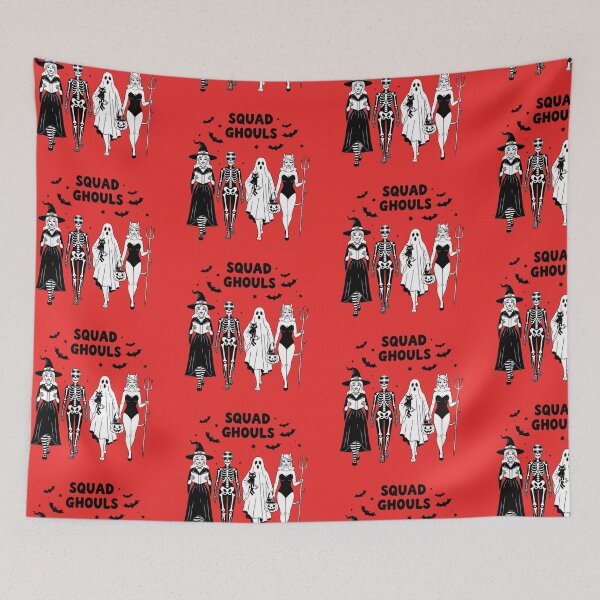 Item preview, Squad Ghouls designed and sold by NettiesWallArt.