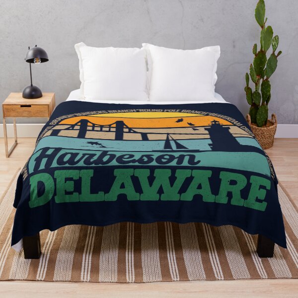 Item preview, Harbeson Delaware Retro Sunset Local Pride Logo  designed and sold by CRHPOD20.