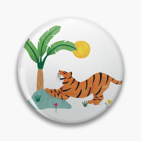 Item preview, Jungel Dreams Tiger Motif 1 designed and sold by JasmineAllan.