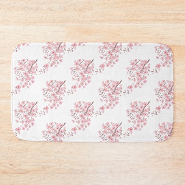Item preview, Hand-Painted Cherry Blossom – Pink Watercolor Floral  designed and sold by svarupa.