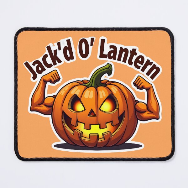 Item preview, Strong Jack O Lantern Halloween Pumpkin Flex Design designed and sold by HasHs.