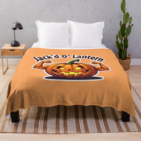 Item preview, Strong Jack O Lantern Halloween Pumpkin Flex Design designed and sold by HasHs.