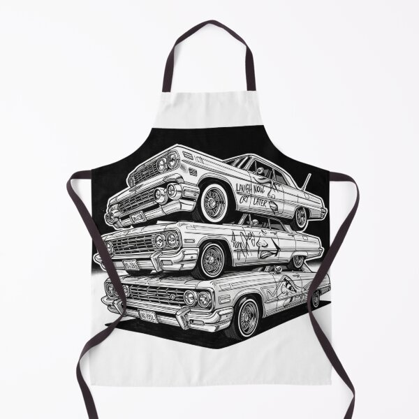 Item preview, Black and white ink lowrider cars classic tshirt designed and sold by anandsiva2703.