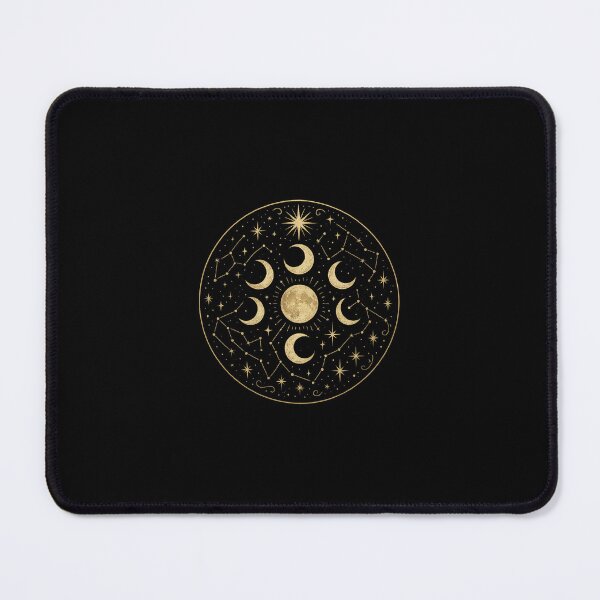 Item preview, "Lunar Goddess Energy - Celestial Moon Cycle Astrology Sticker" designed and sold by Striklet.