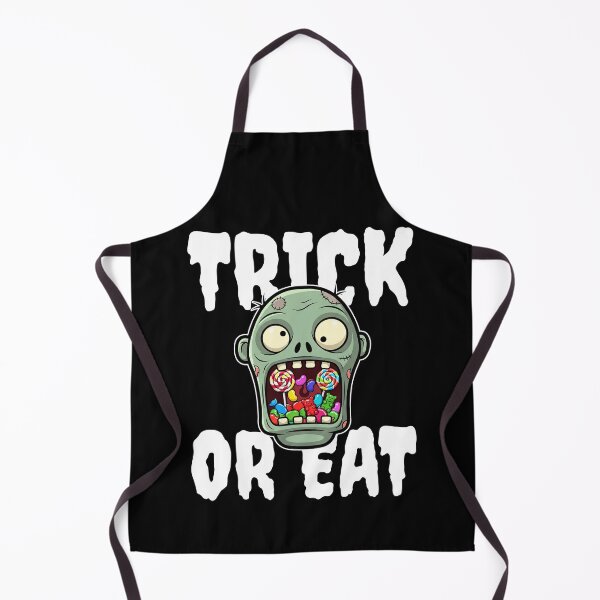 Item preview, TRICK OR EAT - ZOMBIE HALLOWEEN designed and sold by KEF Custom.