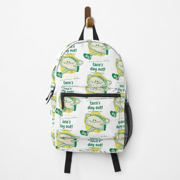 Item preview, Playful Taco with Big Smile and Warm Colors designed and sold by SplashTastic.