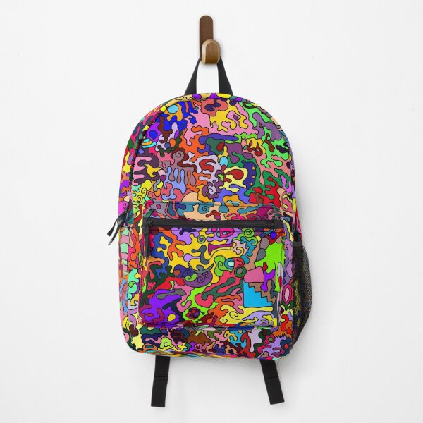 Item preview, Colorful Abstract Doodle Art | Vibrant Swirls and Playful Linework Design designed and sold by Zeddessay.